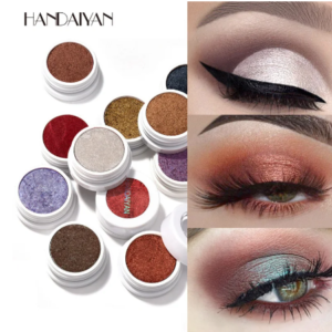 metallic eyeshadow