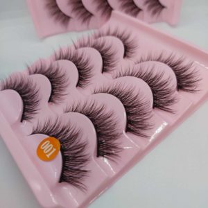 Natural eyelash set