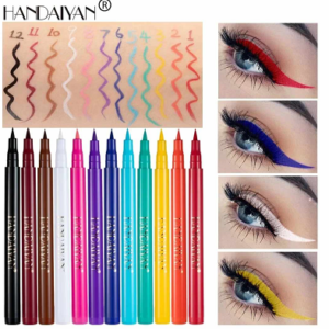 colorful eyeliner