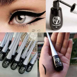 black eyeliner