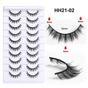 short natural eyelash