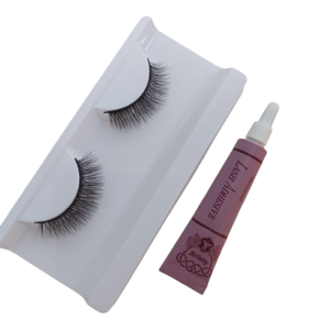eyelash and glue