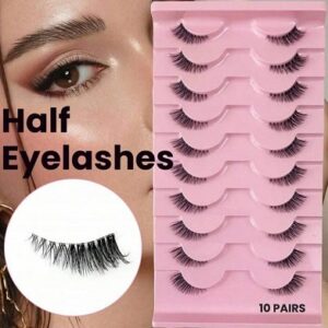 clear band half eyelash