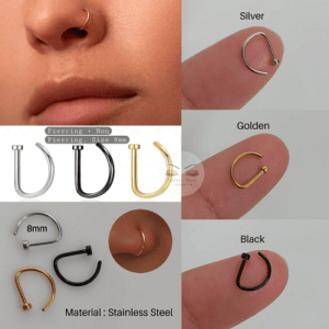 non piercing nose ring