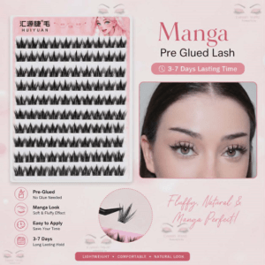 pre glued eyelash