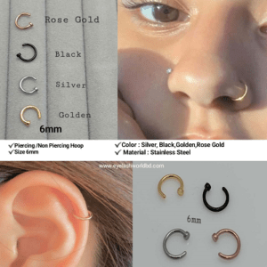 6mm plain hoop