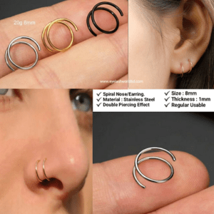 Spiral Nose/Ear Ring